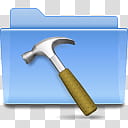 Oxygen Refit, folder-development, claw hammer icon transparent background PNG clipart