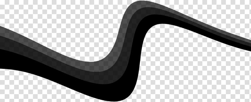 Curves, black abstract illustration transparent background PNG clipart