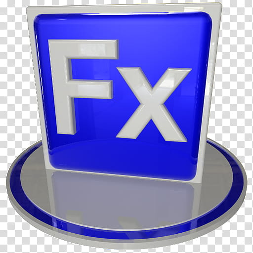 white and blue icon set , fx blue, FX illustration transparent background PNG clipart