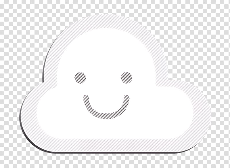 Smiley Face, Cloud Icon, Cloudy Icon, Emoticon, Smile Icon, Smiley Icon, Weather Icon, Character transparent background PNG clipart