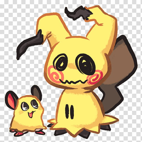 Mimikyu - Cartoon Clipart, transparent png image