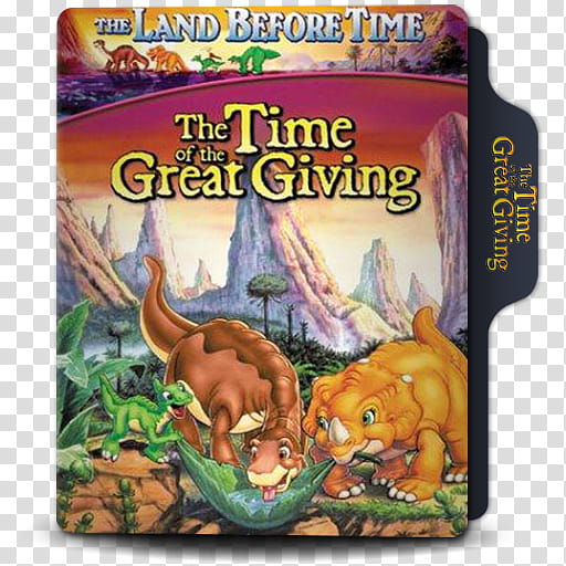 The Land Before Time III  Folder Icon, The Land Before Time III The Time of the Great Giving V transparent background PNG clipart