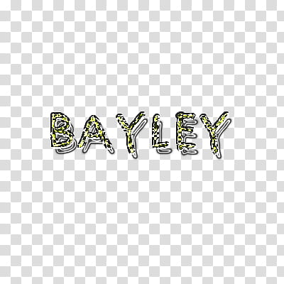 BAYLEY TEXTO  transparent background PNG clipart