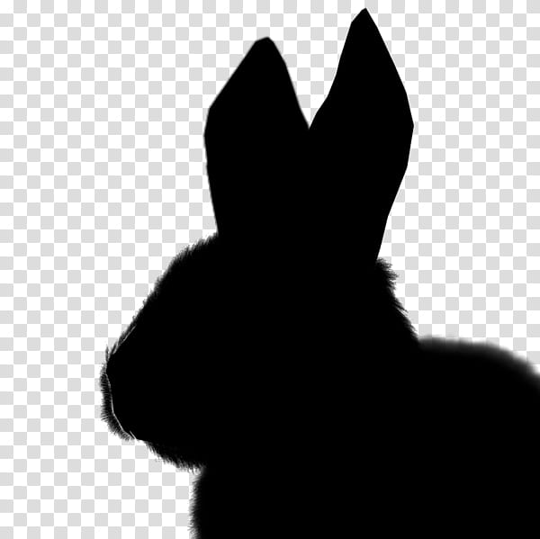 Dog Silhouette, Fur, Finger, Rabbit, Paw, Snout, Black M, White transparent background PNG clipart