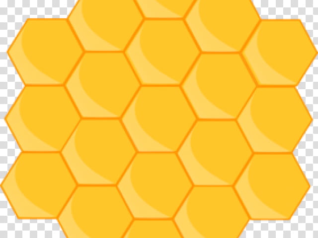 Hexagon, Honeycomb, Bee, BORDERS AND FRAMES, Beehive, Honey Bee, Internet Meme, Yellow transparent background PNG clipart