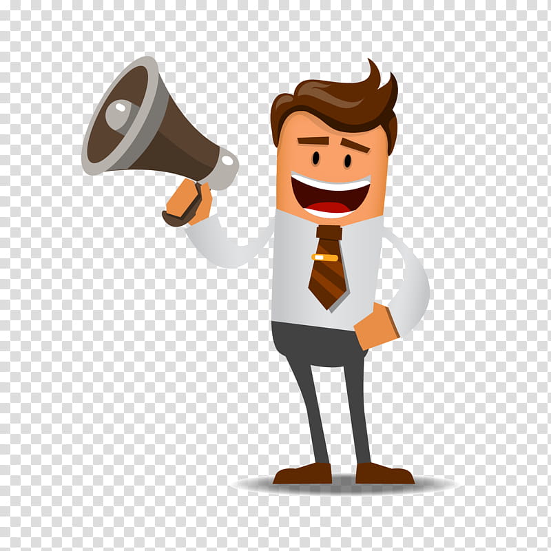 Marketing, Megaphone, Businessperson, Blog, Media, Entrepreneurship, Cartoon, Audio Equipment transparent background PNG clipart