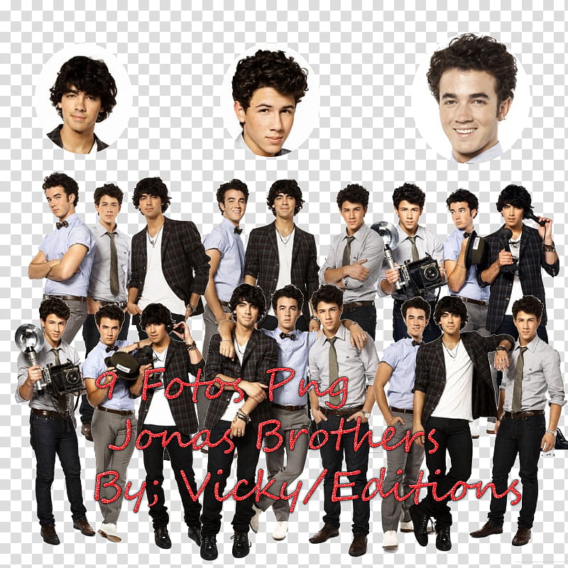 Jonas Brothers transparent background PNG clipart