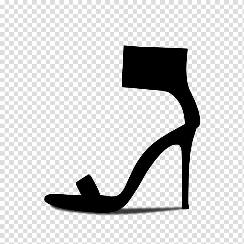 Shoe Footwear, Sandal, Highheeled Shoe, Black M, High Heels, Basic Pump, Blackandwhite, Court Shoe transparent background PNG clipart