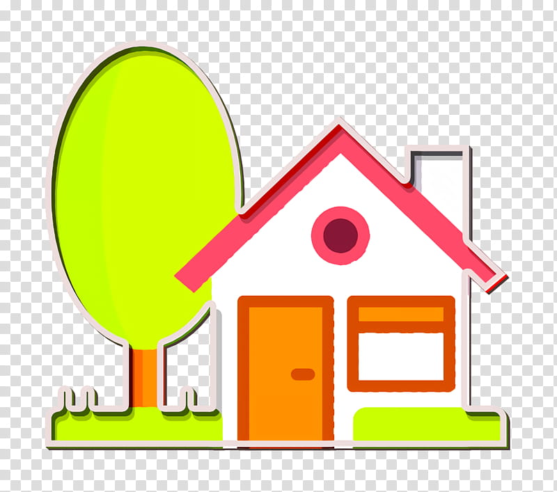 Travel & places emoticons icon House icon, Travel Places Emoticons Icon, Line, Home, Real Estate transparent background PNG clipart