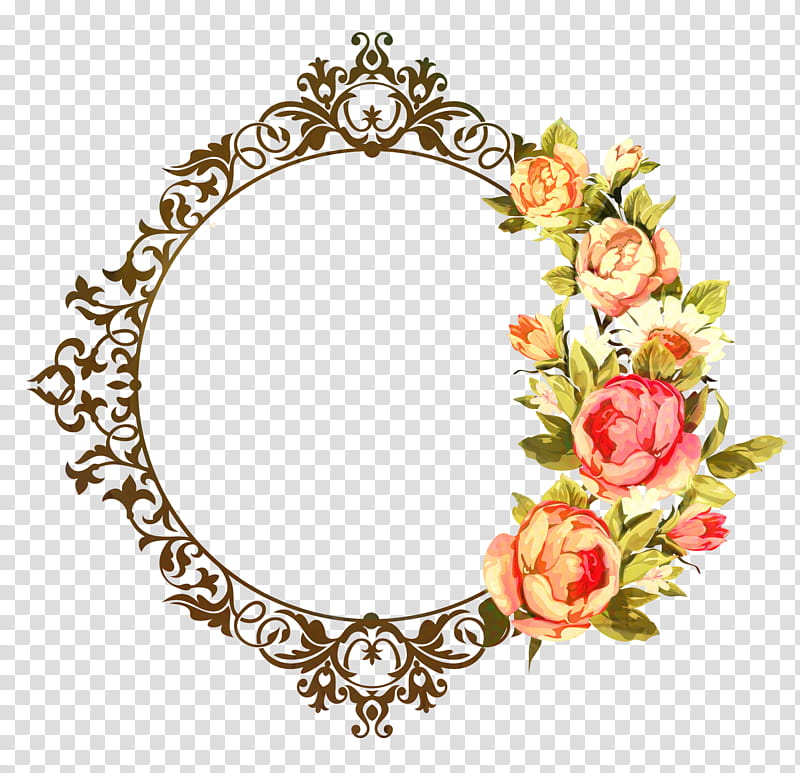 Floral Flower, Monogram, Frames, Floral Design, Rose, Retro Style, Antique, Plant transparent background PNG clipart