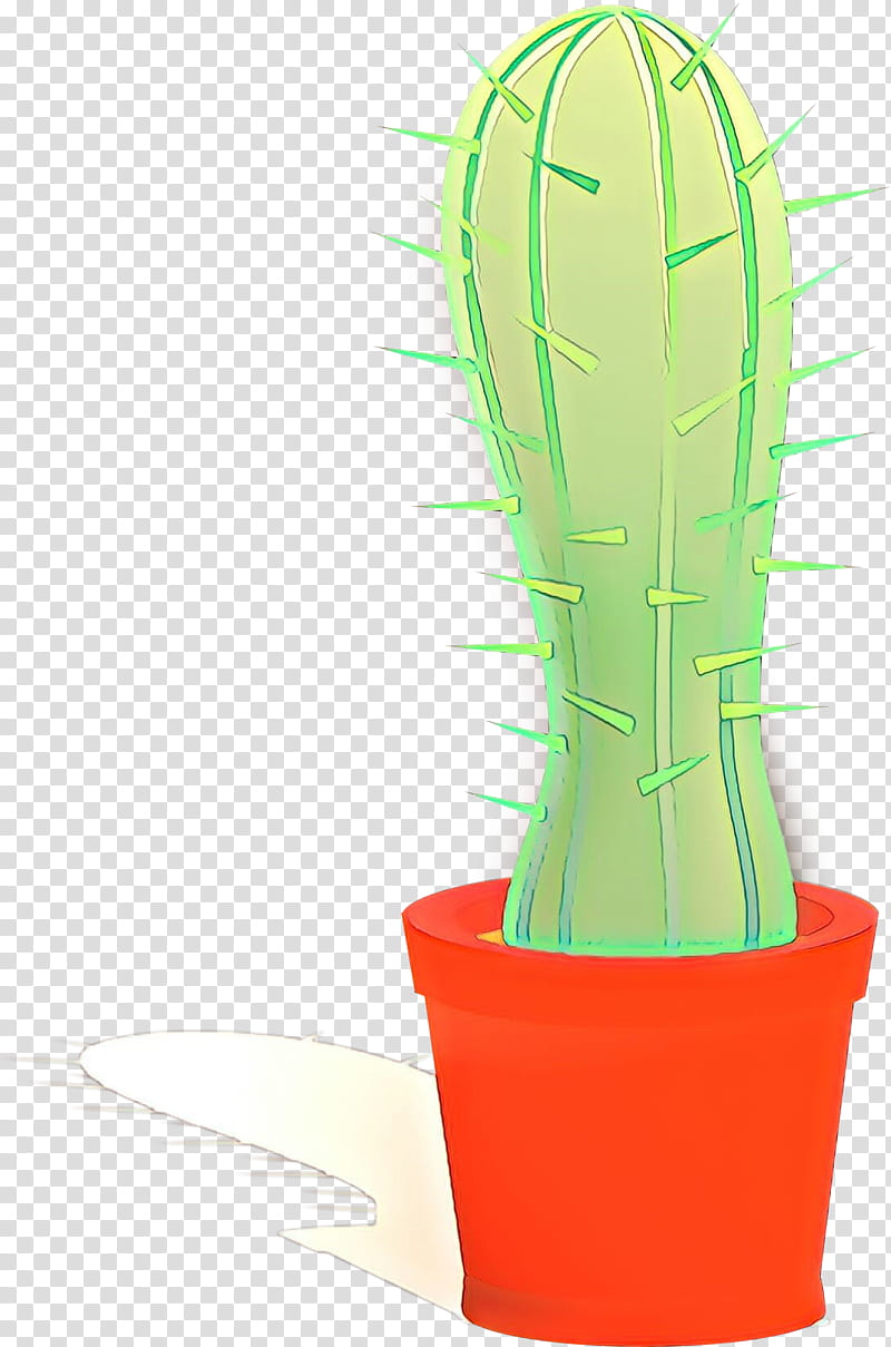 Cactus, Cartoon, Green, Flowerpot, Plant, Houseplant, Caryophyllales, Succulent Plant transparent background PNG clipart