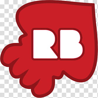 UPDATED  Splatoon Inspired Social Media Icons , RedBubble, red and white RB logo transparent background PNG clipart