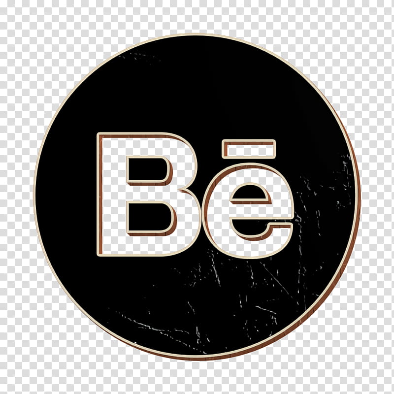 behance icon logo icon, Text, Circle, Symbol transparent background PNG clipart