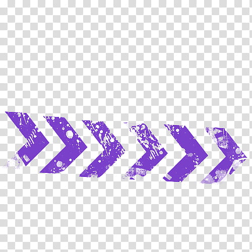 purple broken arrow transparent background PNG clipart