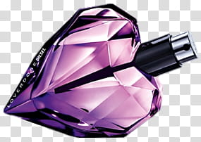 Parfumes Set , purple Loverose Diesel perfume bottle transparent background PNG clipart