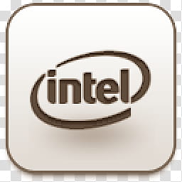 Albook extended sepia , intel logo transparent background PNG clipart