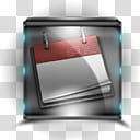 lightbleue applestar V plus dock et psd, calendrier ou ical  icon transparent background PNG clipart