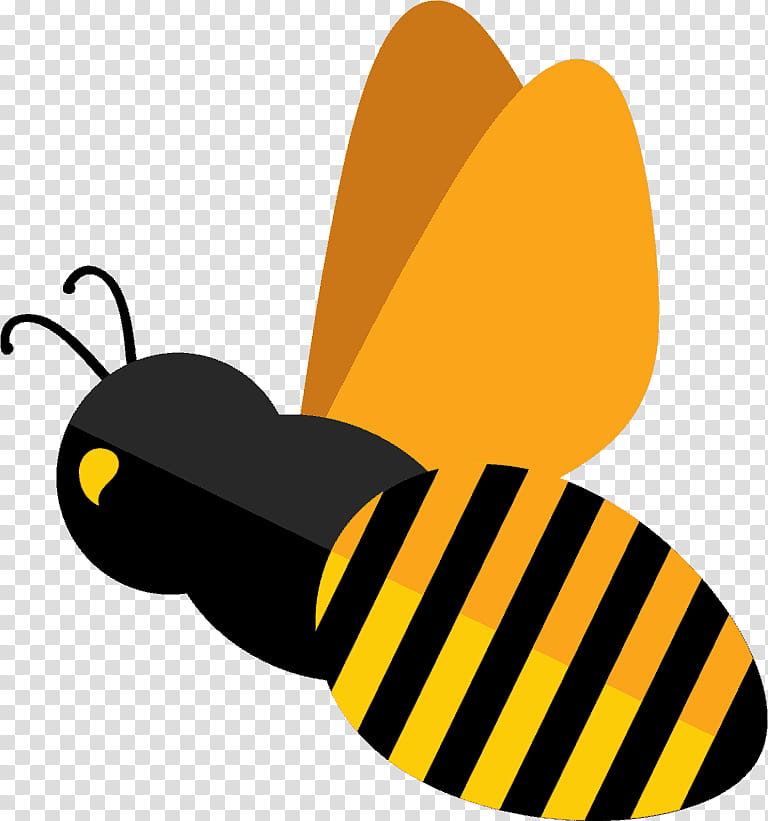 Bee, Honey Bee, Honeycomb, Pollen, Bee Pollen, Honeybee, Bumblebee, Yellow transparent background PNG clipart