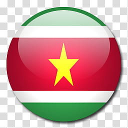 World Flags, Suriname icon transparent background PNG clipart