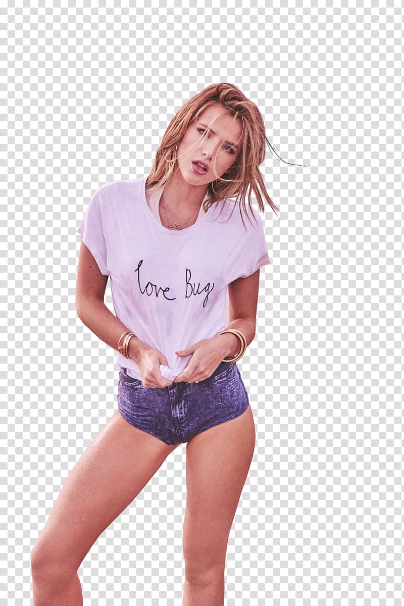 Bella Thorne , BT, transparent background PNG clipart
