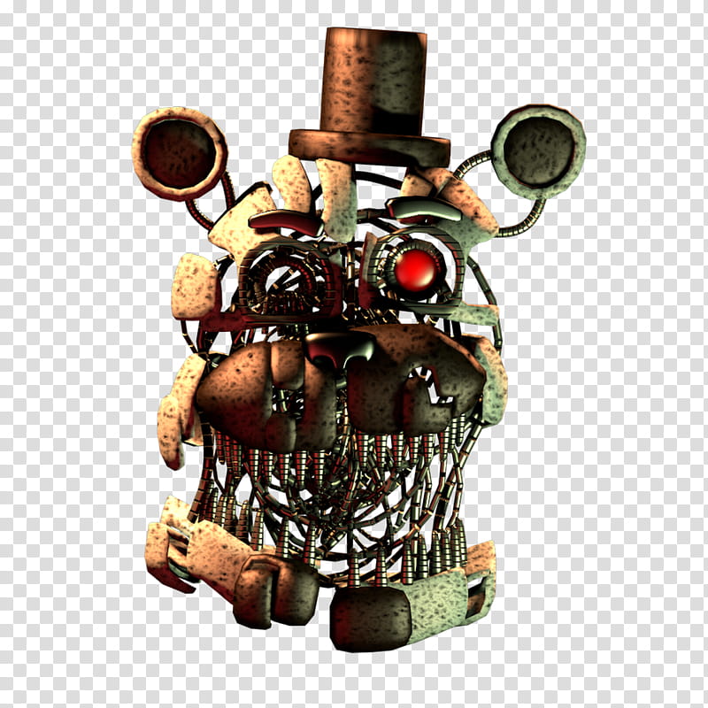 Molten Freddy (Head Wip) transparent background PNG clipart