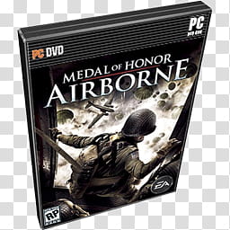 PC Games Dock Icons v , Medal of Honor Airborne transparent background PNG clipart