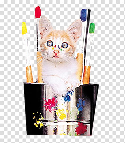 Paint Brush, Paint Brushes, Ink Brush, Painting, Drawing, Pen, Fudepen, Cat transparent background PNG clipart