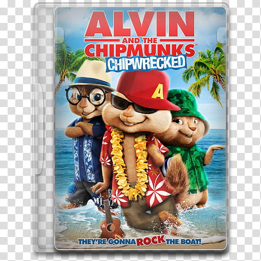 Movie Icon , Alvin and the Chipmunks, Chipwrecked transparent background PNG clipart