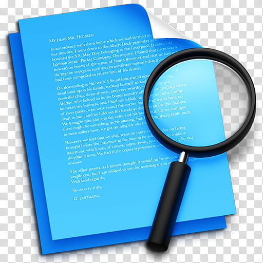 Magnifying Glass, MacOS, Computer, App Store, Email, Finder, Desktop Computers, Computer Software transparent background PNG clipart
