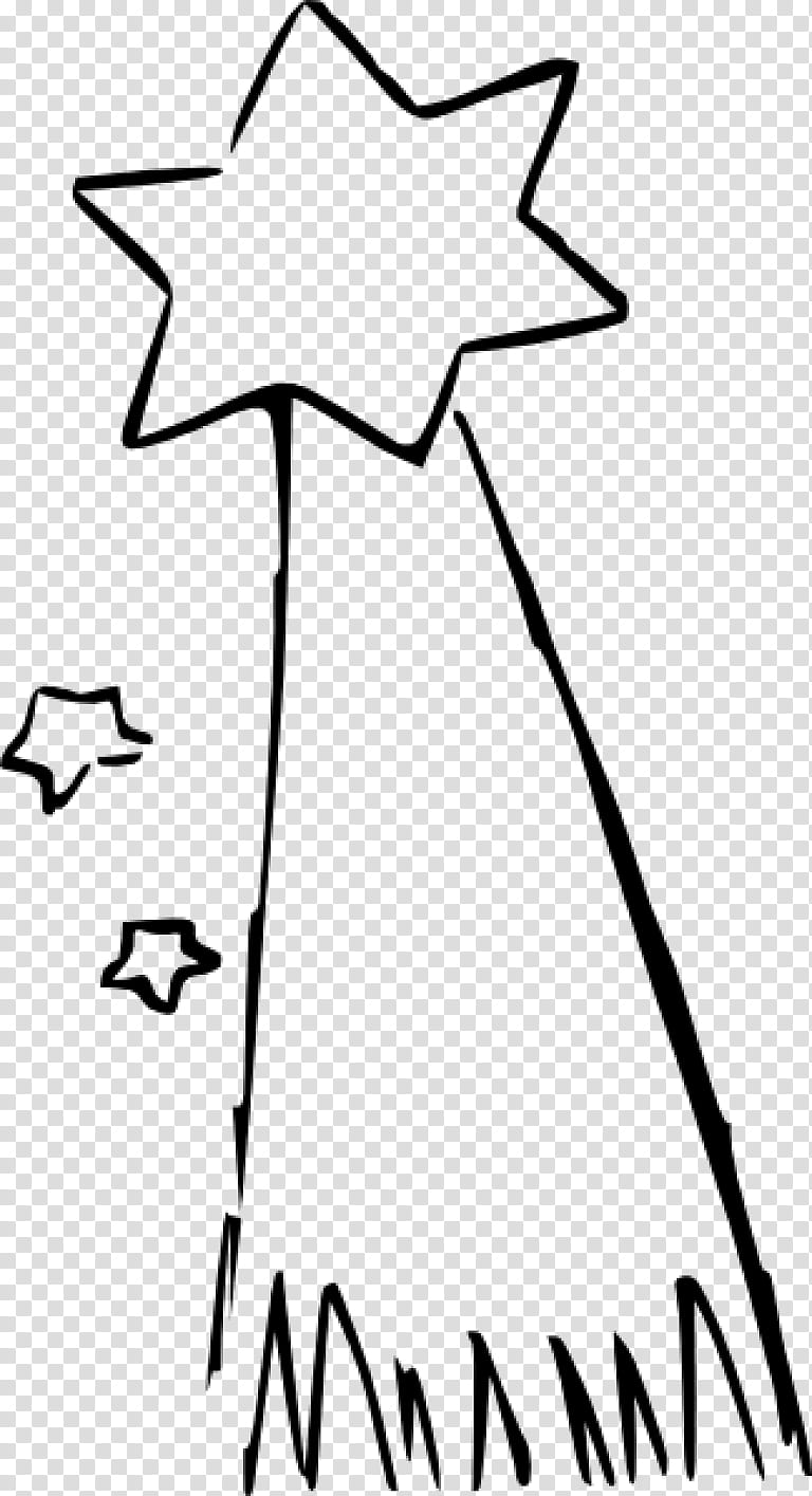 Shooting Star, Drawing, Shooting Stars, Cartoon, White, Line Art, Blackandwhite, Coloring Book transparent background PNG clipart