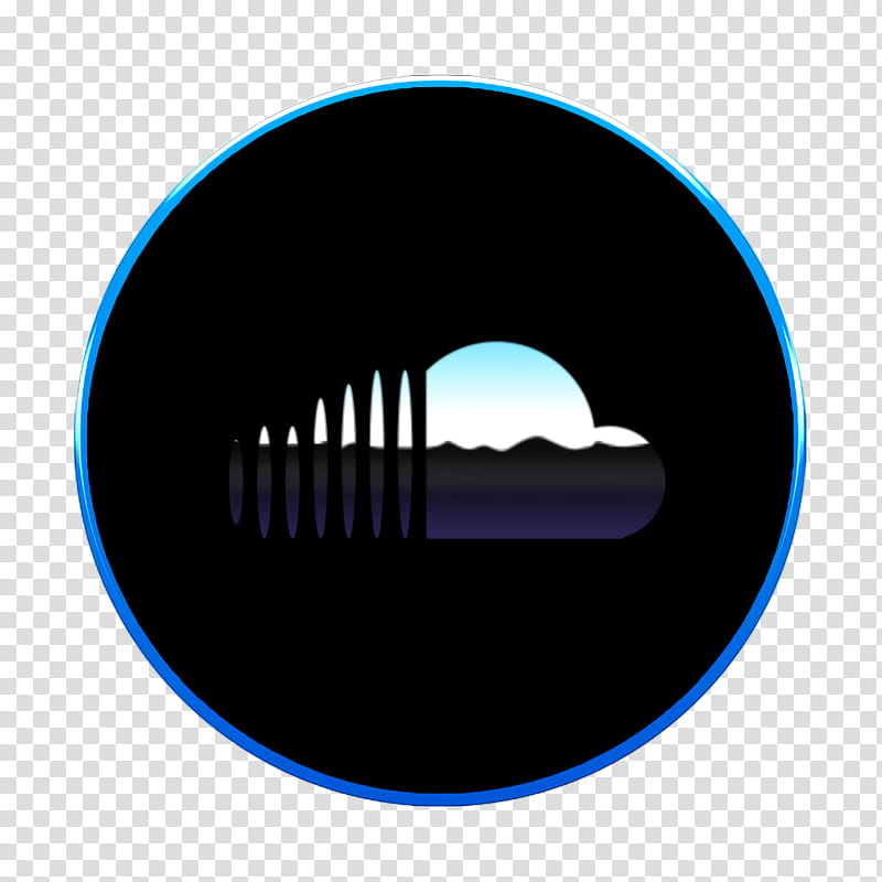Cloud Icon, Sound Icon, Logo, Line, Microsoft Azure, Meter, Blue, Circle transparent background PNG clipart