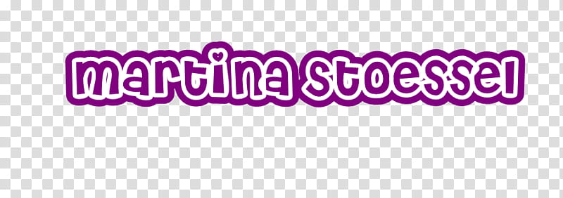 Texto Martina Stoessel transparent background PNG clipart