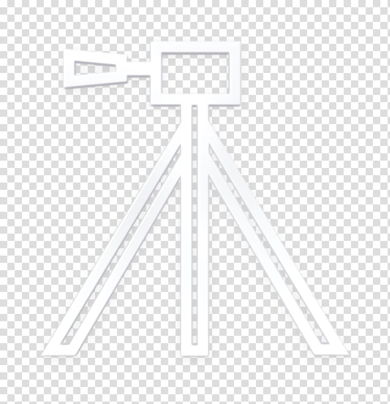 camera icon equipment icon graphy icon, Icon, Tool Icon, Tripod Icon, White, Black, Text, Logo transparent background PNG clipart