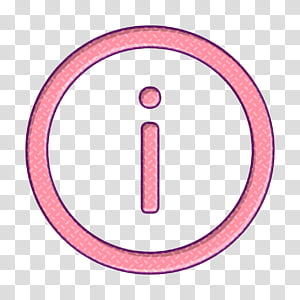 description icon info icon information icon, Linecon Icon, Read Icon, Round Icon, Pink, Circle, Symbol transparent background PNG clipart thumbnail