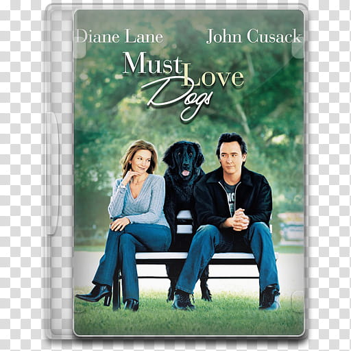 Movie Icon , Must Love Dogs, Must Love Dogs DVD case transparent background PNG clipart