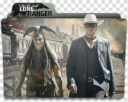 The Lone Ranger Folder Icon , Folder  transparent background PNG clipart