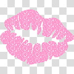 , pink lips illustration transparent background PNG clipart