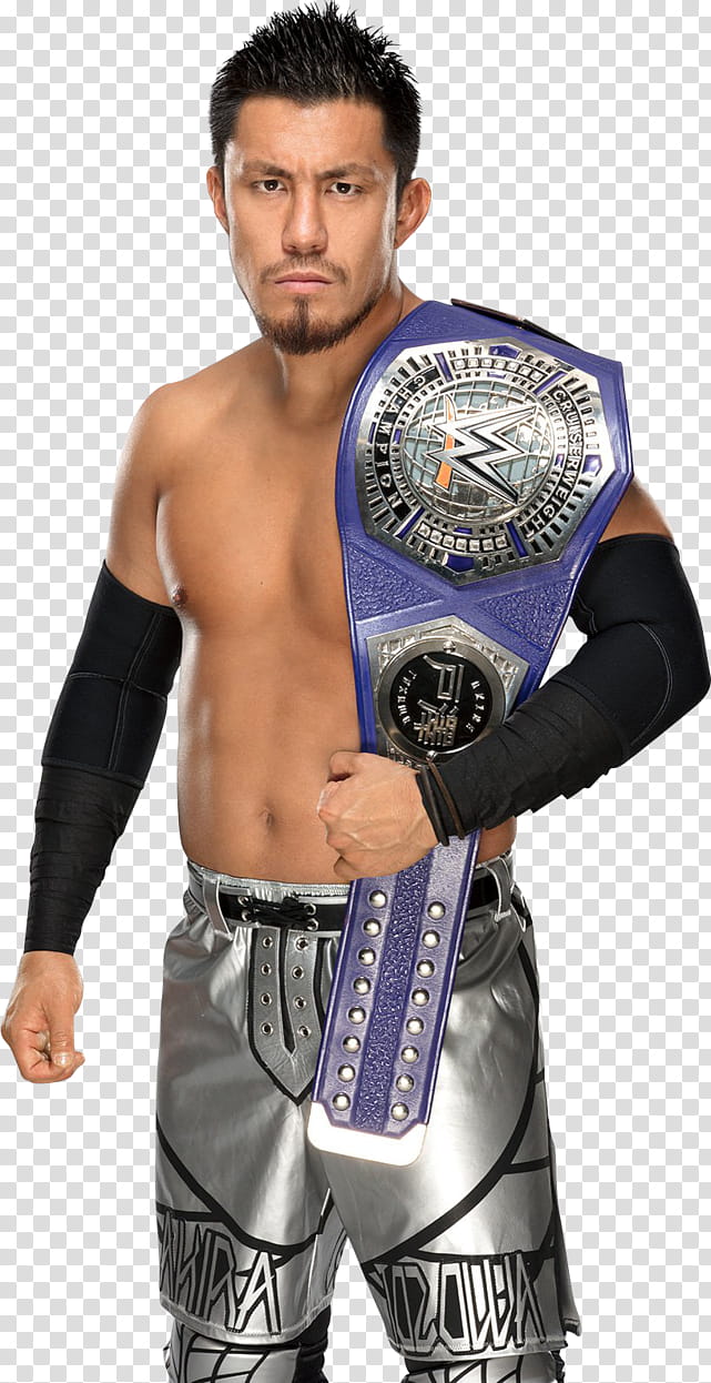 Akira Tozawa Cruiserweight Champion  NEW transparent background PNG clipart