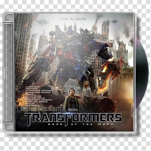 CDs  Transformers Dark Of The Moon, Transformers Dark Of The Moon  icon transparent background PNG clipart