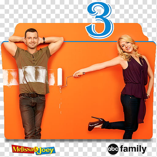 Melissa and Joey series and season folder icons, Melissa & Joey S ( transparent background PNG clipart