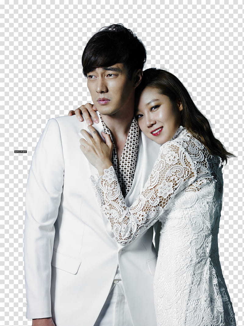 So Ji Sub Gong Hyo Jin transparent background PNG clipart