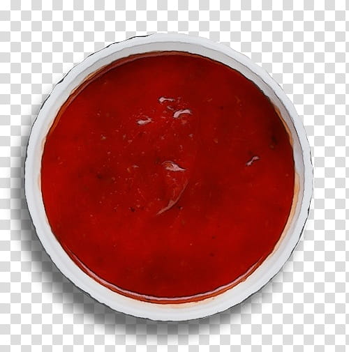 red food soup dish kissel, Watercolor, Paint, Wet Ink, Ingredient, Cuisine transparent background PNG clipart