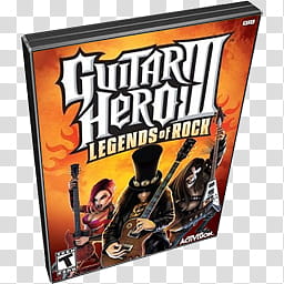 PC Games Dock Icons v , Guitar Hero III Legends of Rock transparent background PNG clipart