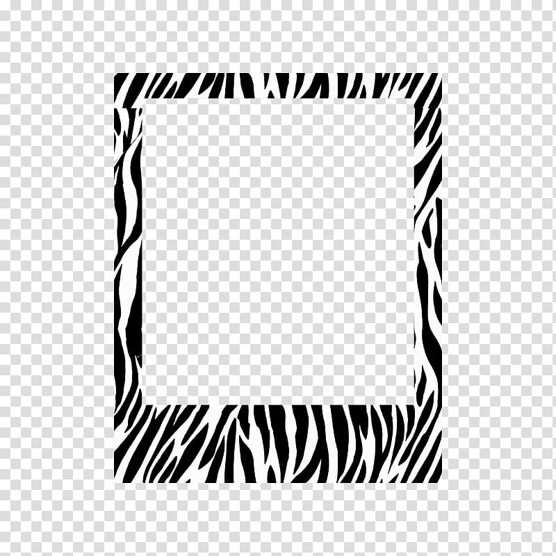 Black And White Frame, Zebra, Frames, Animal Print, Angle, Gift Wrapping, Pillow, Black And White transparent background PNG clipart