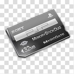 Psp icons, memory card , black Sony PSP memorystickduo card transparent background PNG clipart