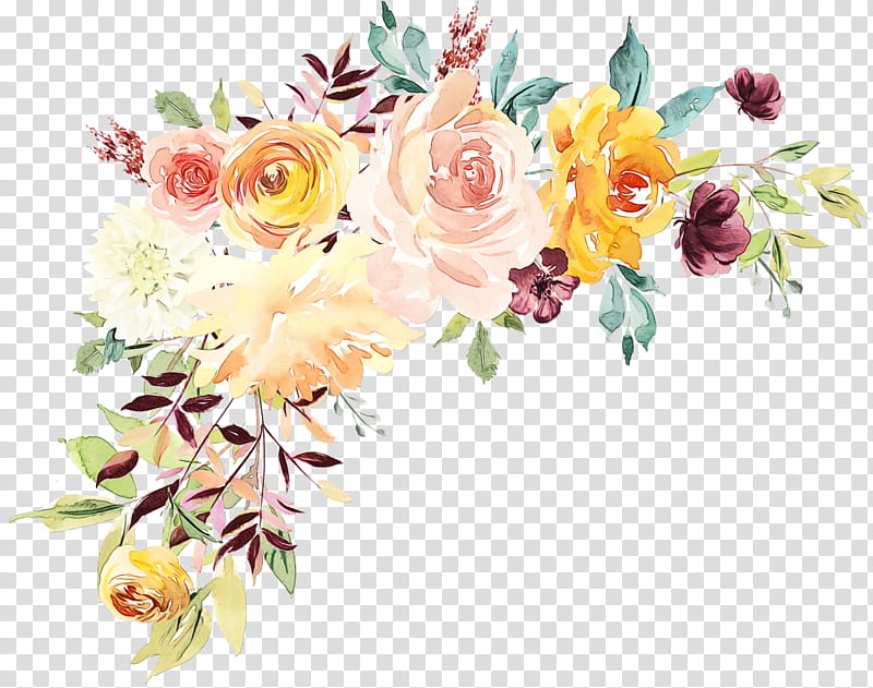 Bouquet Of Flowers Drawing, Watercolor, Paint, Wet Ink, BORDERS AND FRAMES, Watercolor Painting, Floral Design, Rose transparent background PNG clipart