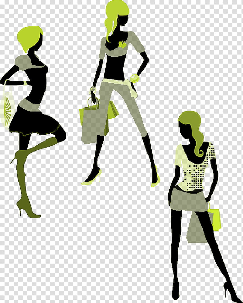 Girl, Shopping, Tshirt, Fashion, Woman, Shopping Bag, Online Shopping, Cartoon transparent background PNG clipart