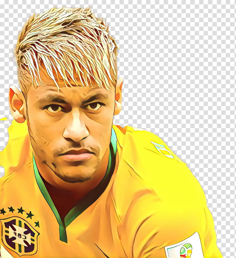 Soccer, Cartoon, Facial Hair, Hair Coloring, Yellow, Hairstyle, Forehead, Player transparent background PNG clipart