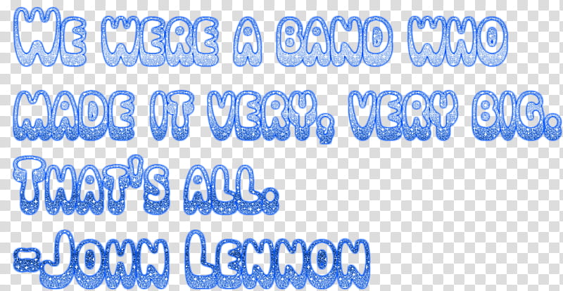 John Lennon Quote transparent background PNG clipart