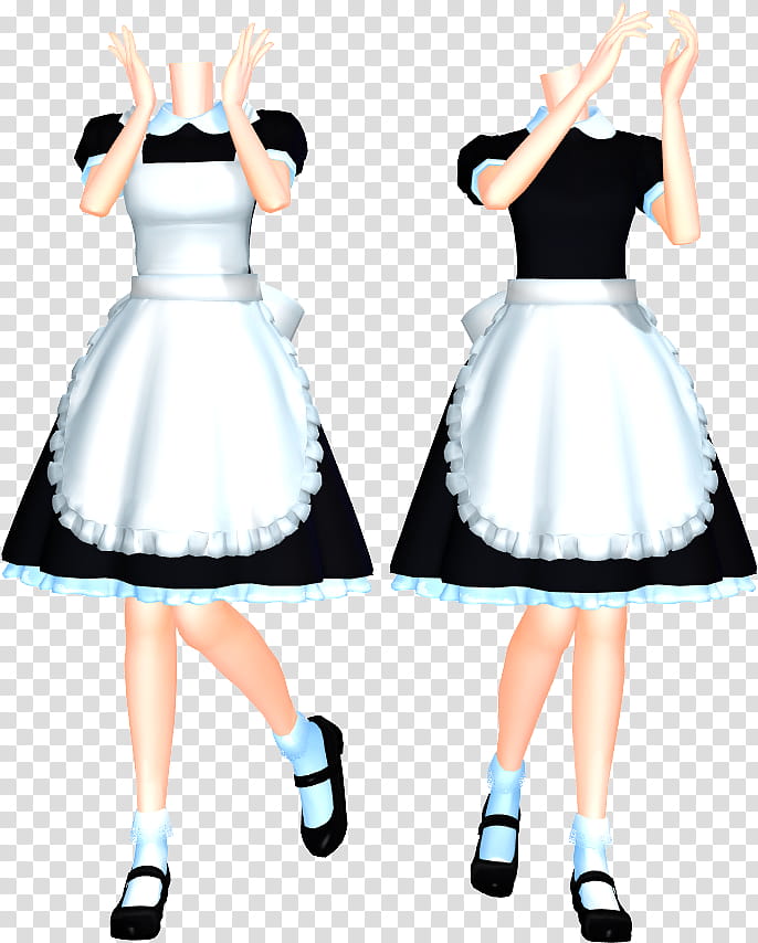 Cocktail, French Maid, Clothing, Dress, Uniform, Model, Shirt, Cocktail Dress transparent background PNG clipart